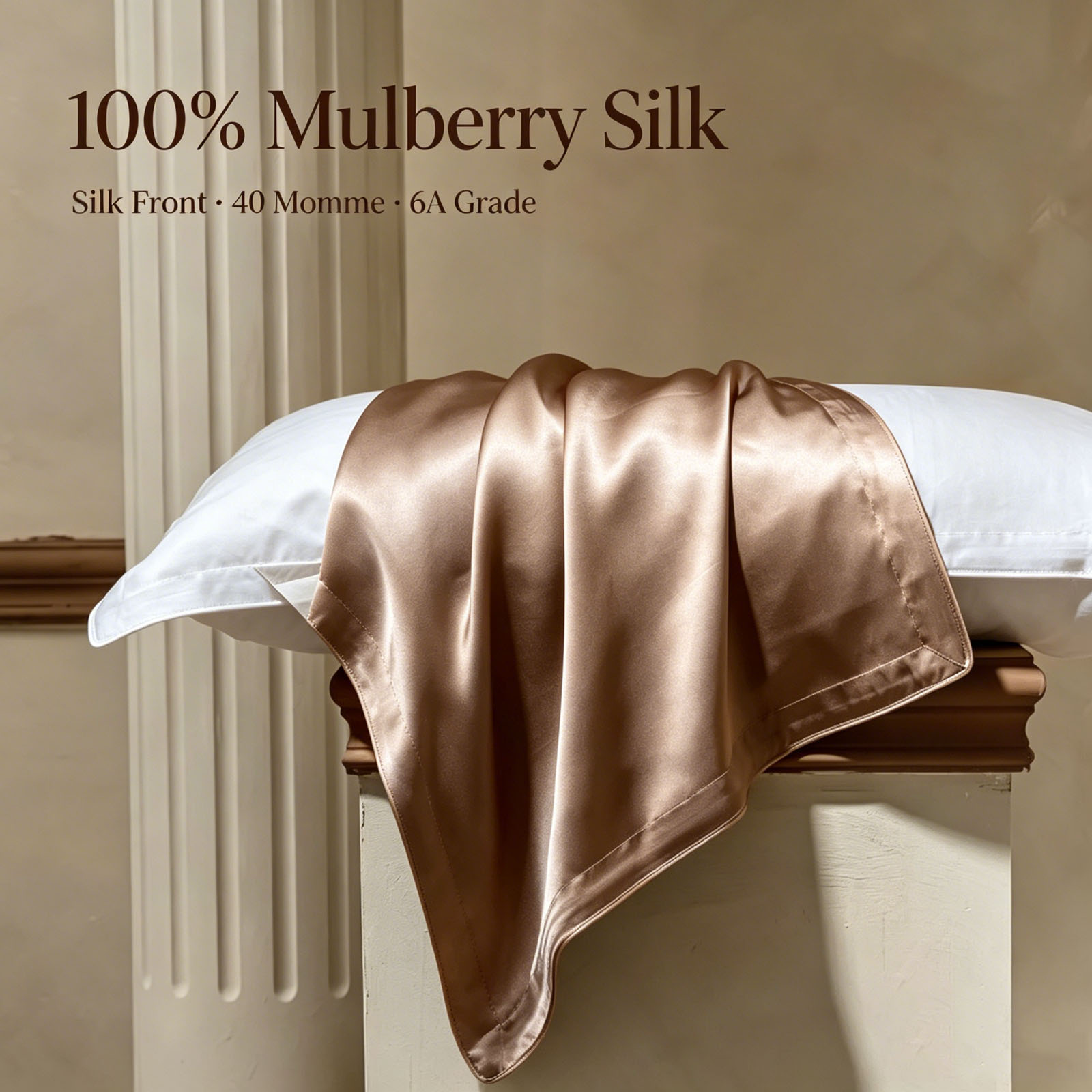Skincare Queen - 2 Pcs Silk Pillowcase Queen Size