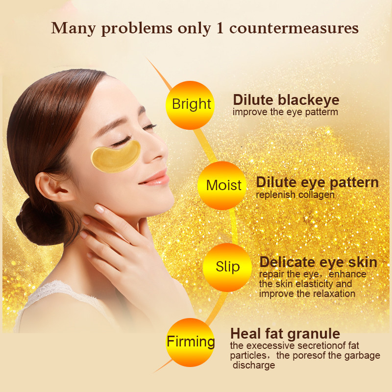 10/20pcs Golden Crystal Collag - Skincare Indonesia ulasan dan harga