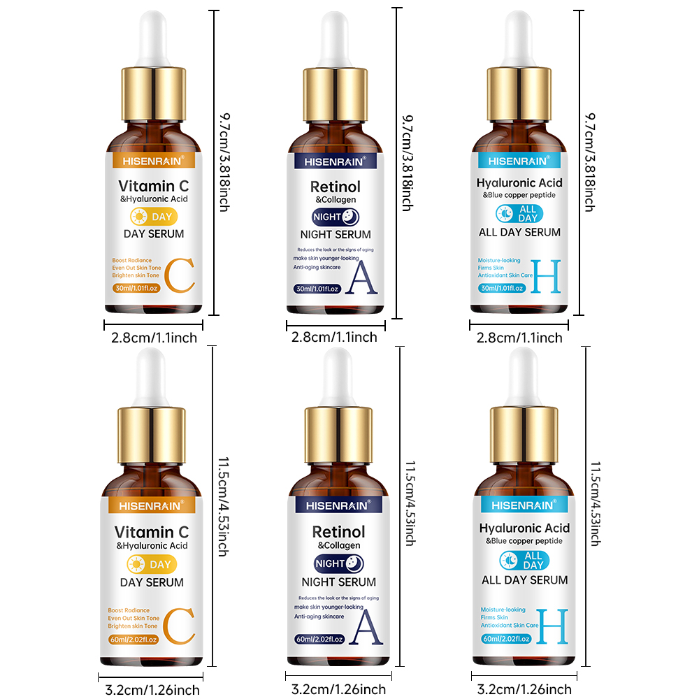 HISENRAIN Vitamin C + Retinol  - Skincare Bioaqua ulasan dan harga
