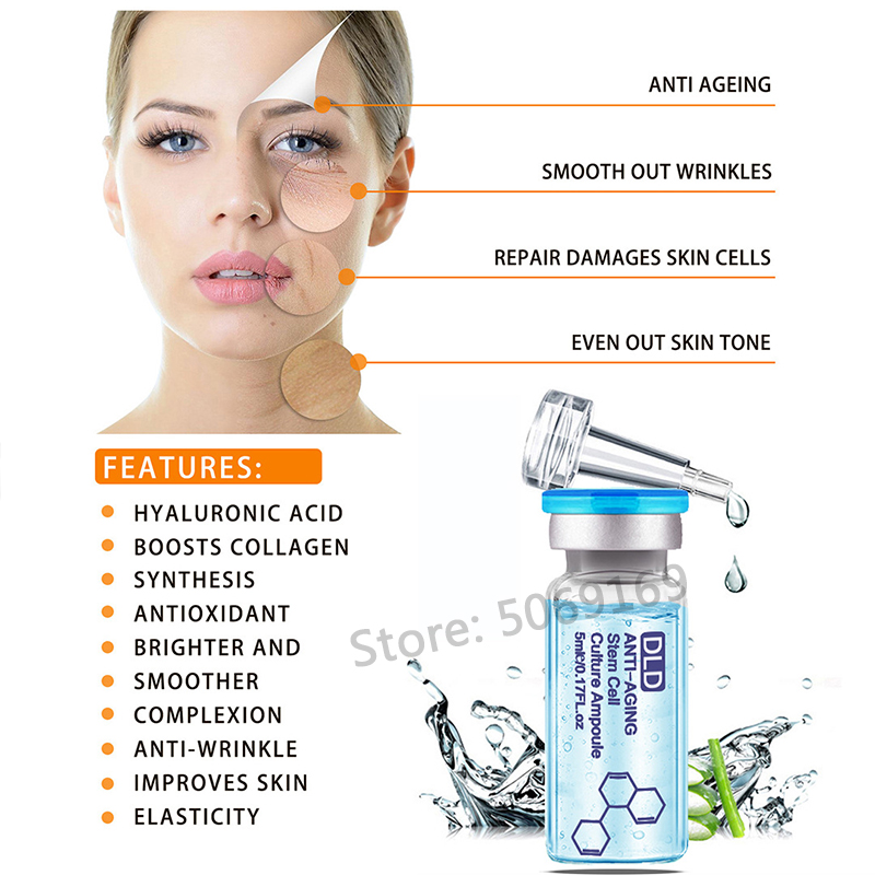 Korea 5ml Hyaluronic acid Seru - Skincare Vitamin C ulasan dan harga