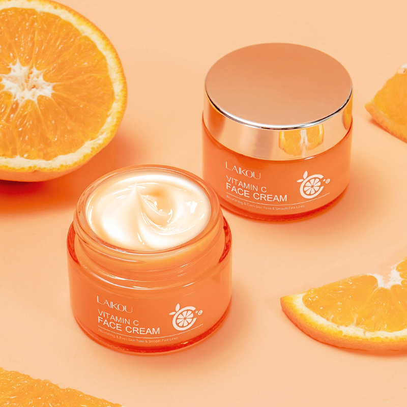 LAIKOU Vitamin C Facial Cream  - Skincare Vitamin C ulasan dan harga
