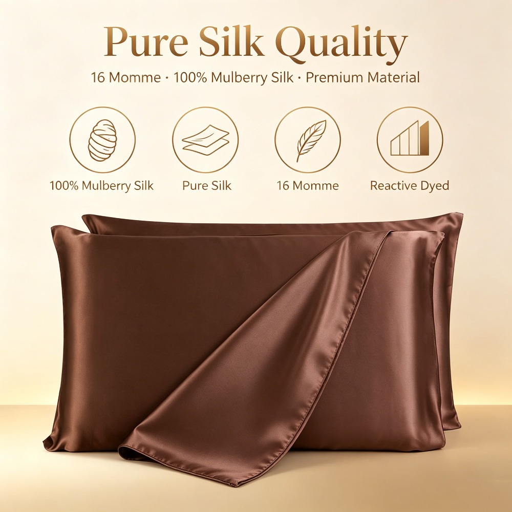 16 Momme Mulberry Silk Pillow  - Skincare Queen ulasan dan harga