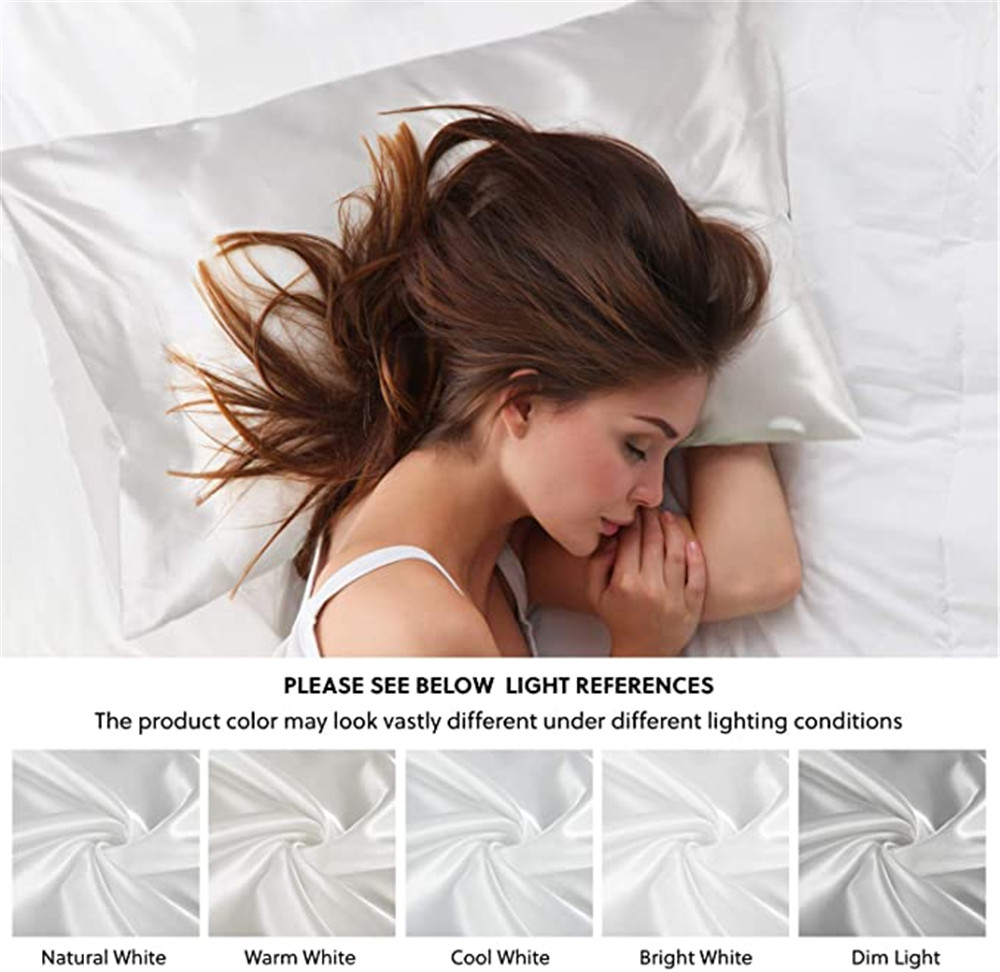 2pcs/lot Solid Silky Satin Ski - Skincare Queen ulasan dan harga