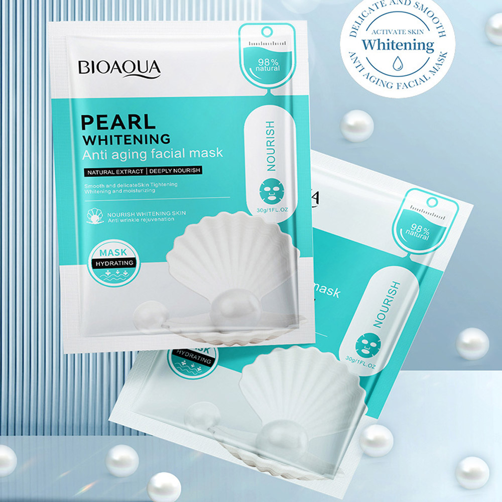 20pcs BIOAQUA Snail Hyaluronic - Skincare Bioaqua ulasan dan harga