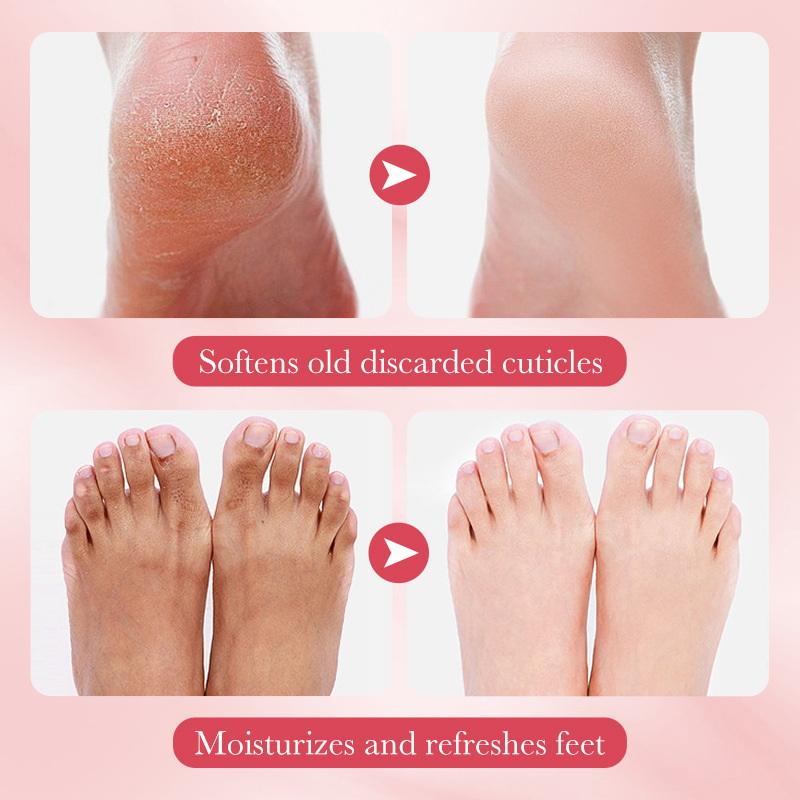 1 Pairs SADOER Fruits Foot Mas - Skincare Exfoliating ulasan dan harga