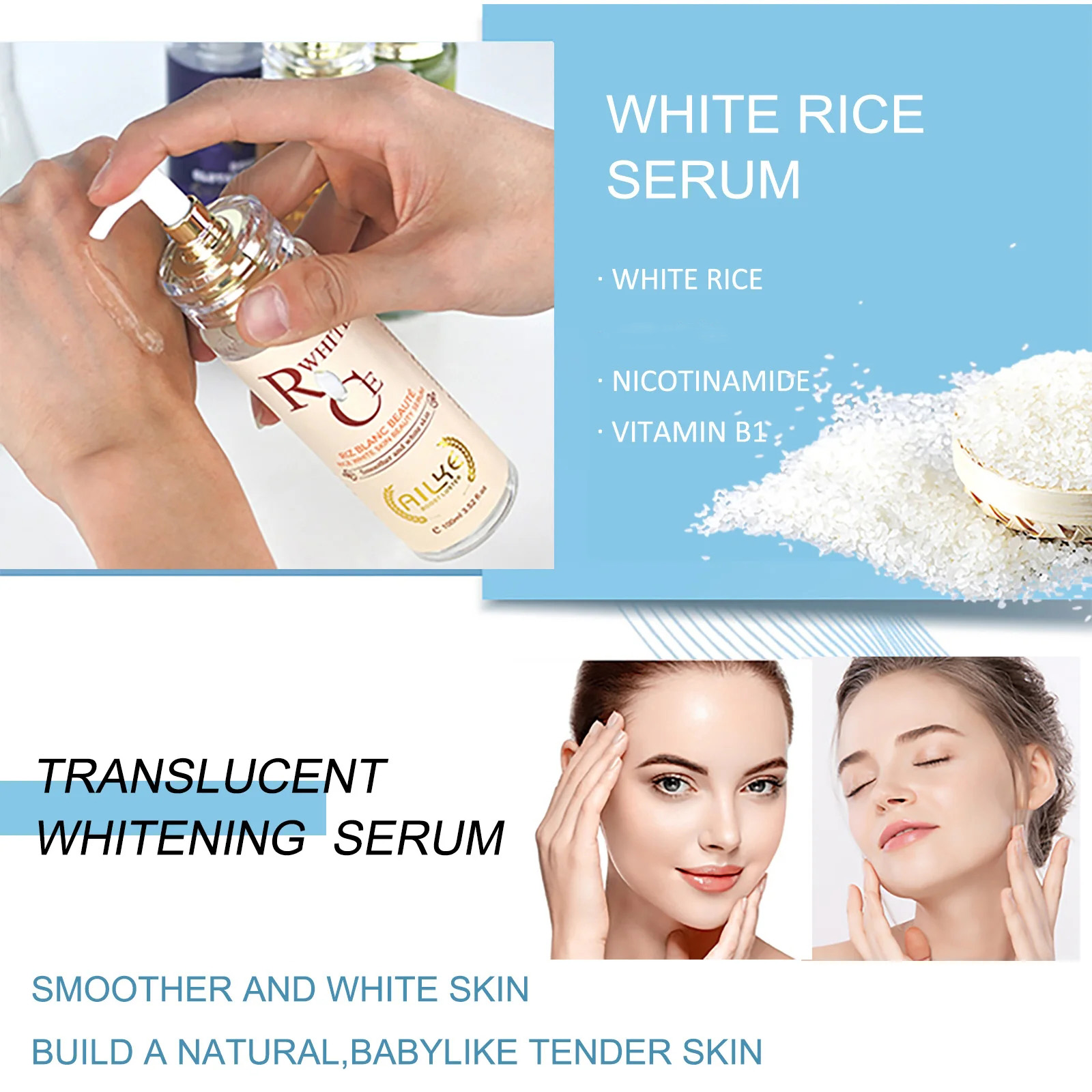 AILKE Multi Vitamin Whitening  - Skincare Vitamin C ulasan dan harga