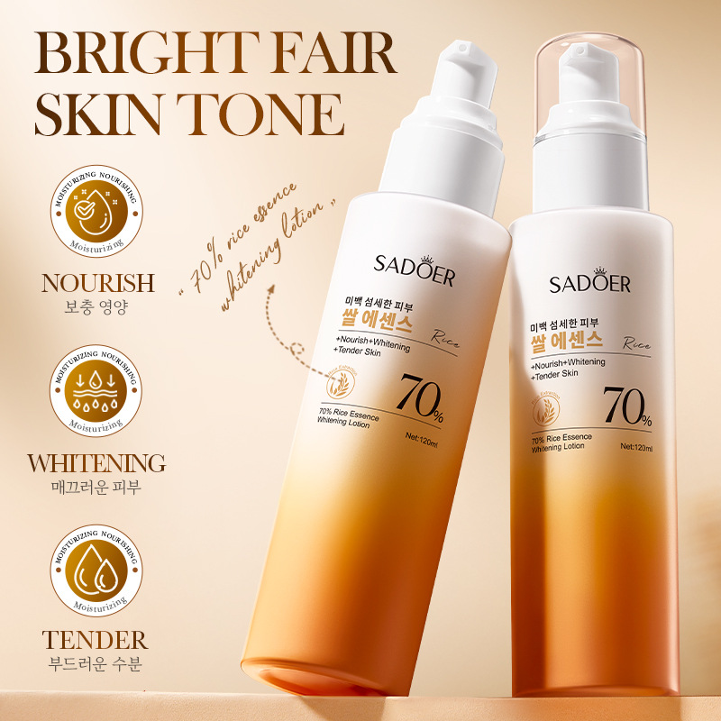 SADOER Rice Whitening Face Ess - Skincare Bioaqua ulasan dan harga