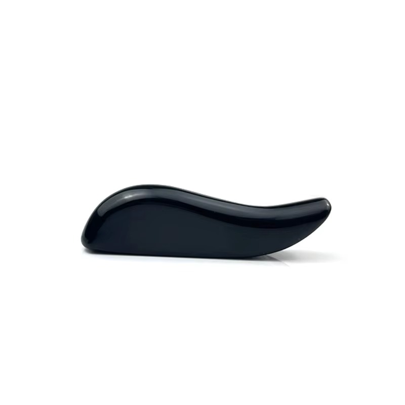 Obsidian Gua Sha Tool Curved Q - Skincare Queen ulasan dan harga
