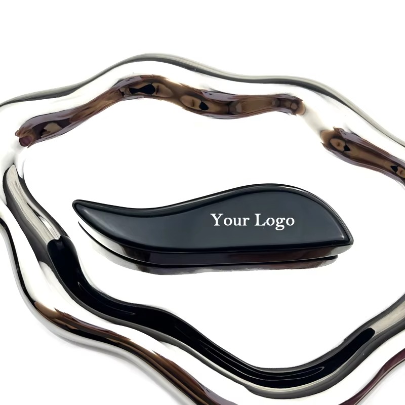 Obsidian Gua Sha Tool Curved Q - Skincare Queen ulasan dan harga