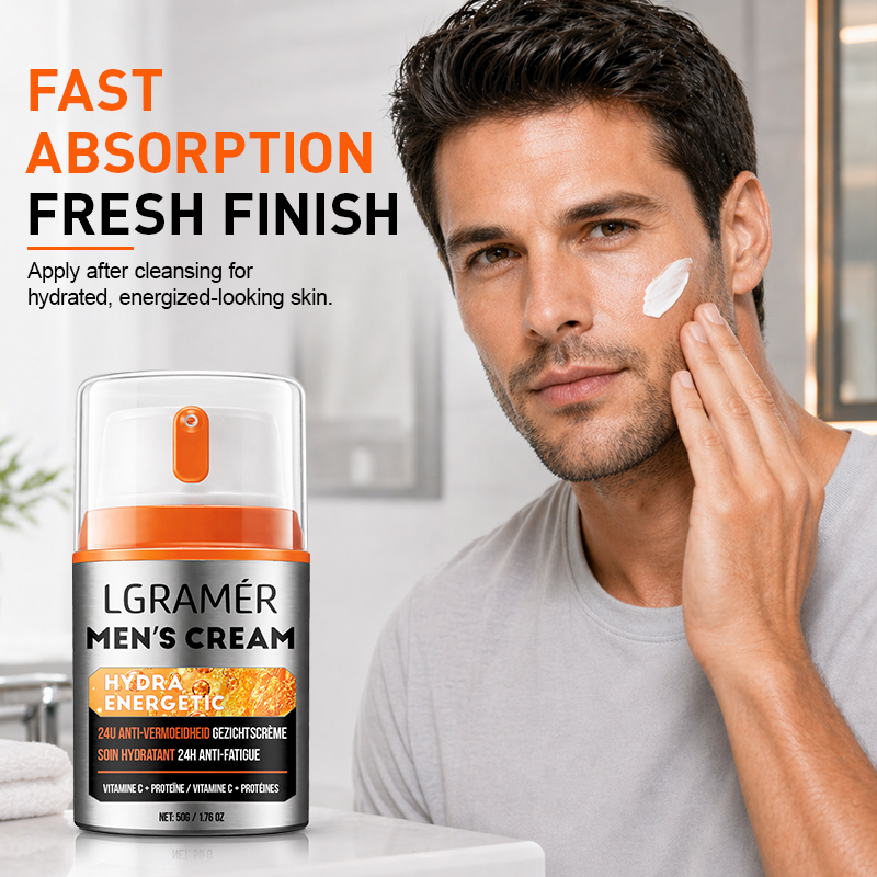 Men's Facial Cream Hydra Energ - Skincare Vitamin C ulasan dan harga