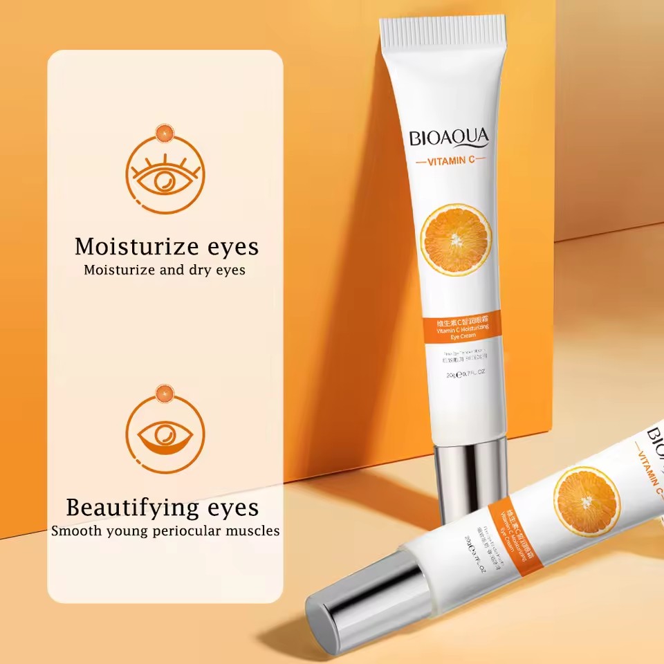 BIOAQUA Vitamin C Eye Cream An - Skincare Bioaqua ulasan dan harga