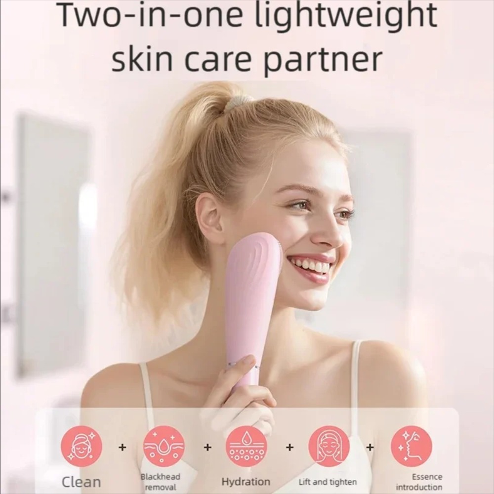 Electric 7 in1 Silicone Blackh - Skincare Exfoliating ulasan dan harga