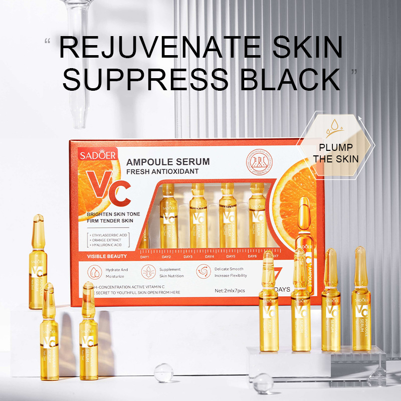 7pcs/Kit SADOER Ampoule Vitami - Skincare Bioaqua ulasan dan harga