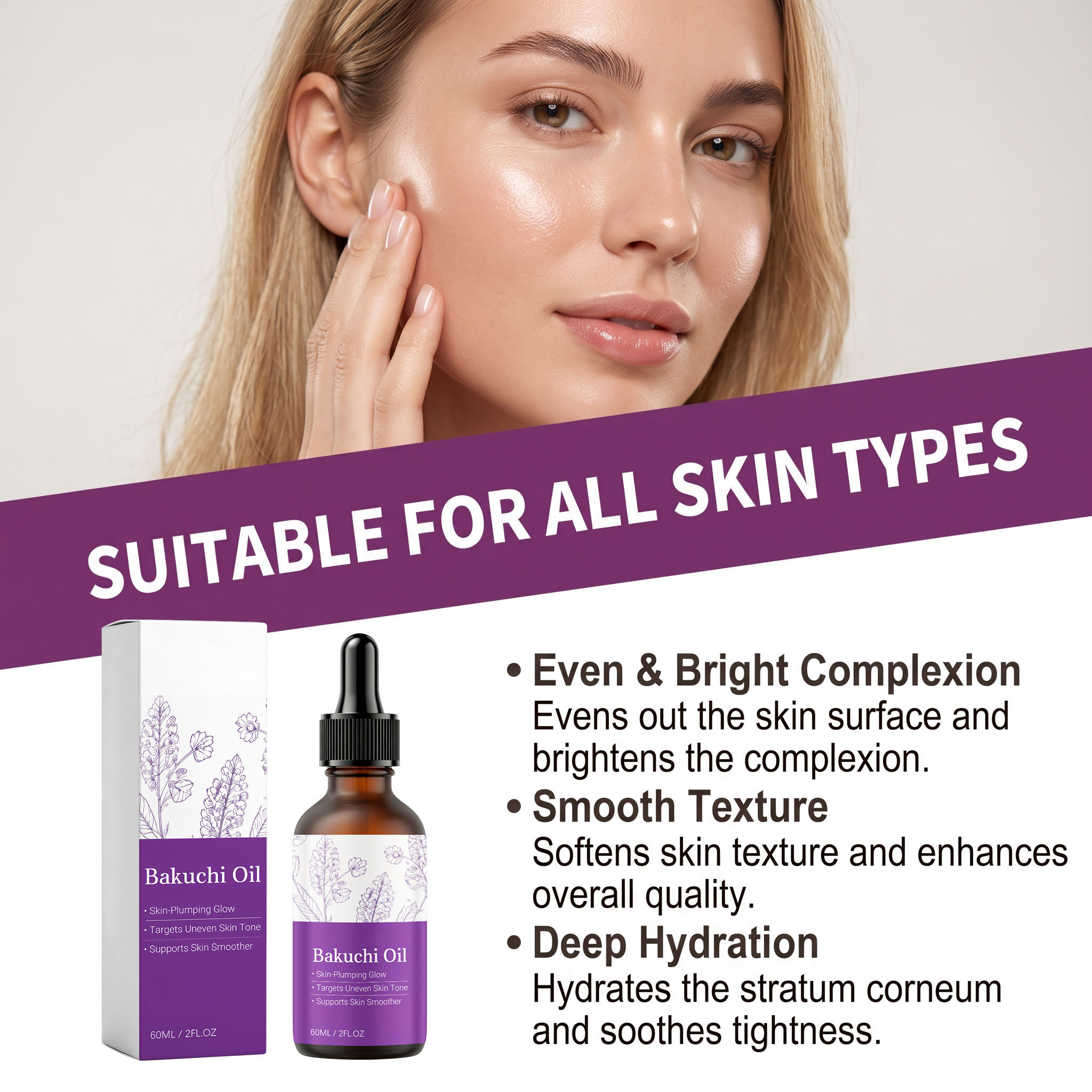 Organic Bakuchiol Oil Serum,Pl - Bakuchiol Retinol Alternative ulasan dan harga