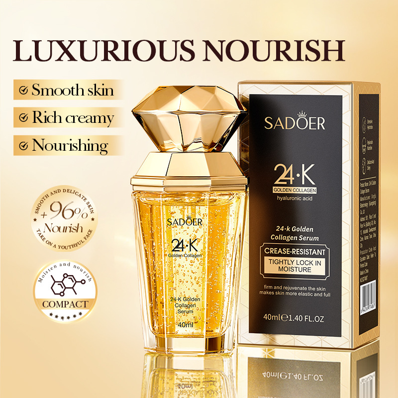 SADOER 24K Golden Collagen Ser - Skincare Bioaqua ulasan dan harga
