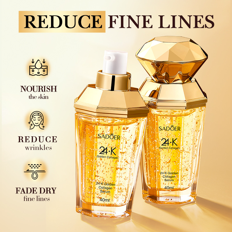SADOER 24K Golden Collagen Ser - Skincare Bioaqua ulasan dan harga